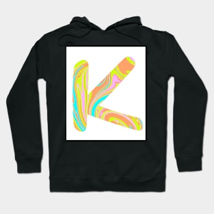 Marbled K Hoodie